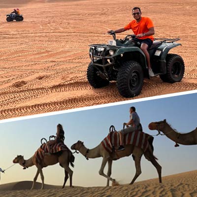 Quad Bike and Camel Ride Tour Riyadh